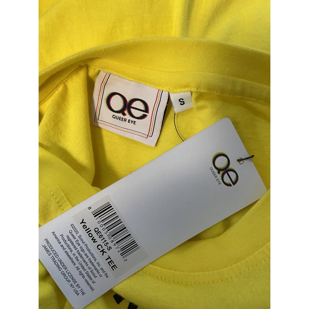 NEW Queer‎ Eye Official Choose Kindness Unisex Yellow Small - Picture 2 of 2
